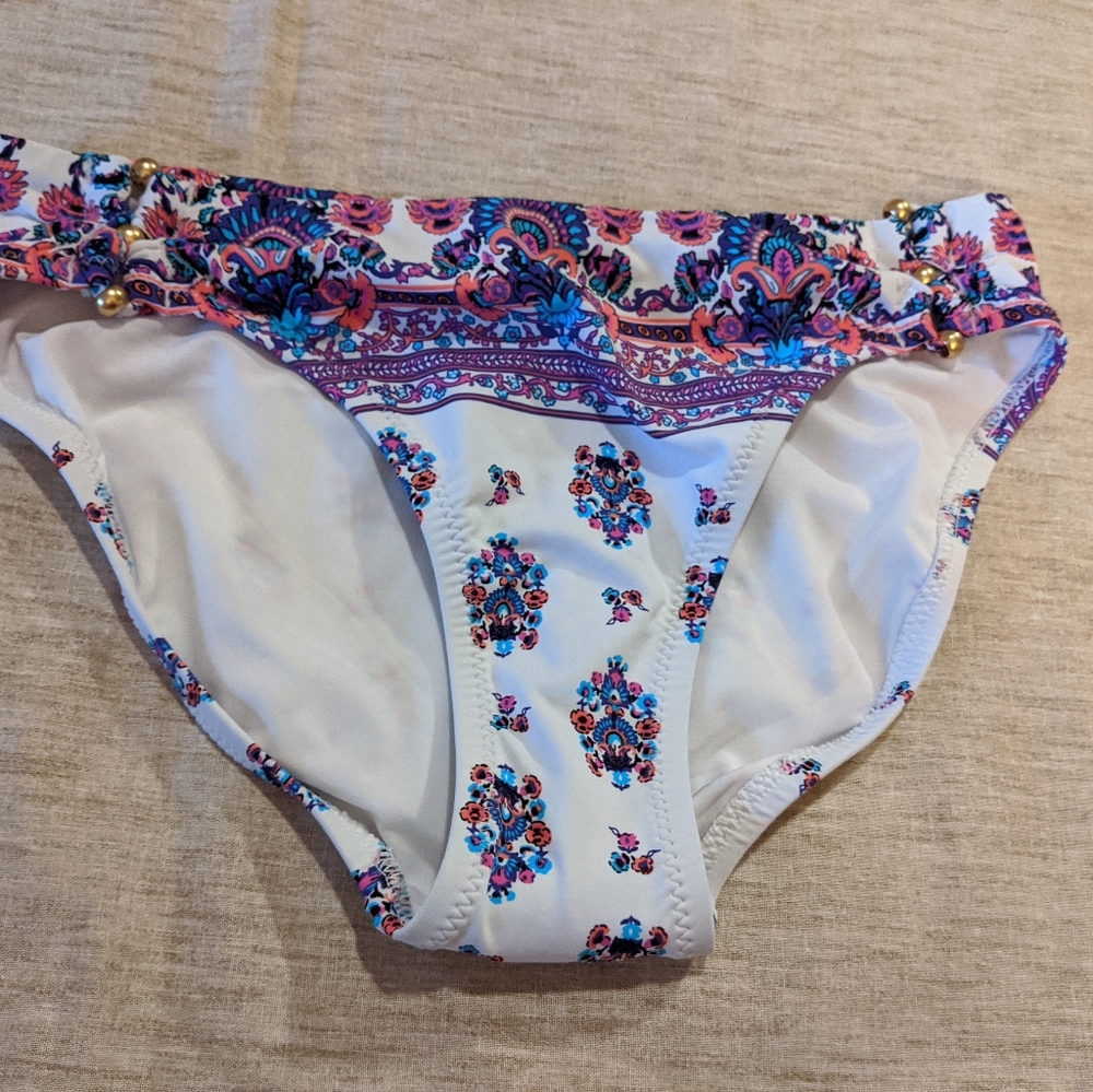 Nanette Lepore Maharaja Bikini sz XS NWT - Picture 9 of 12